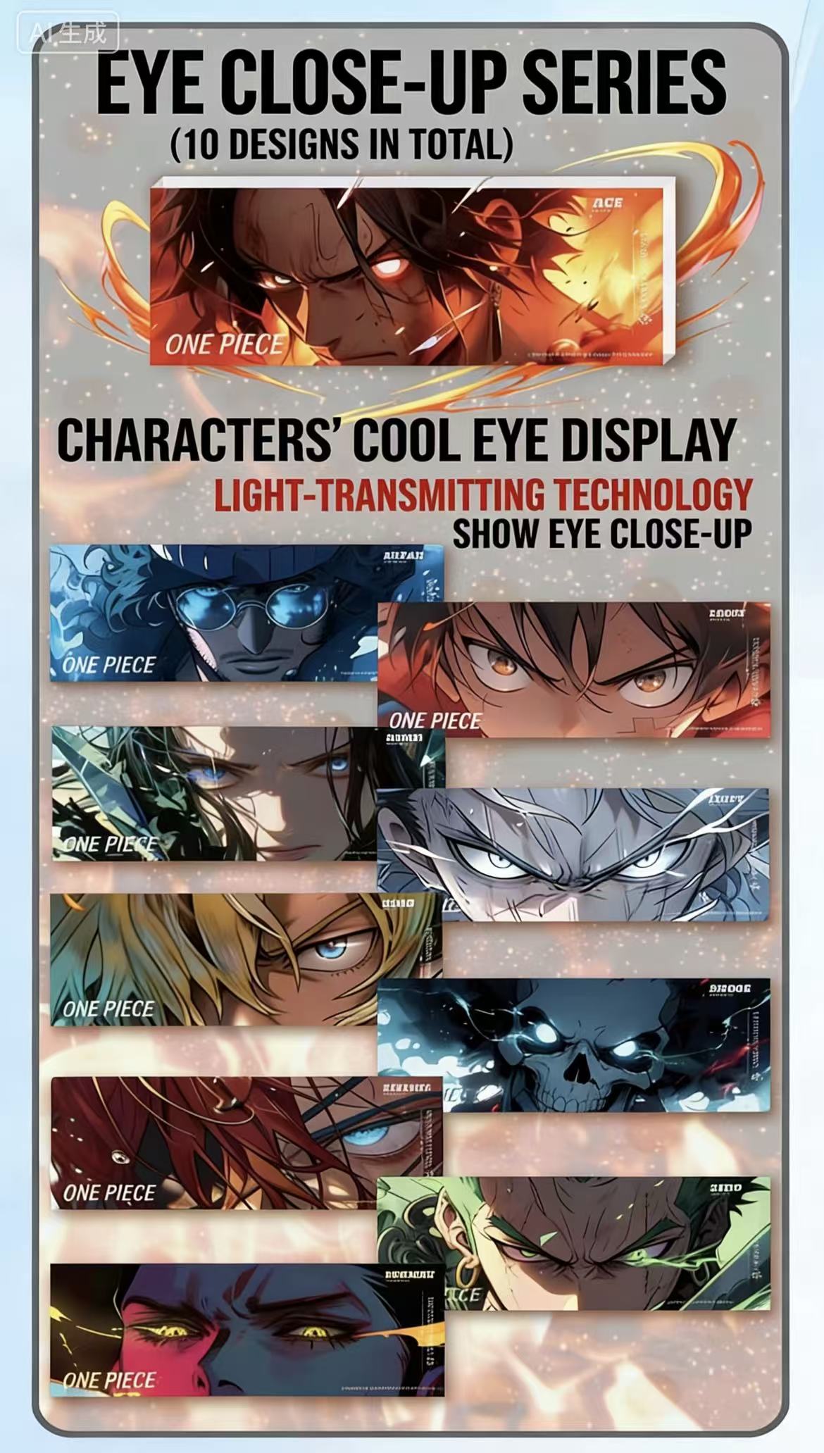 One Piece Crystal Brick Challenge Blind Box 2